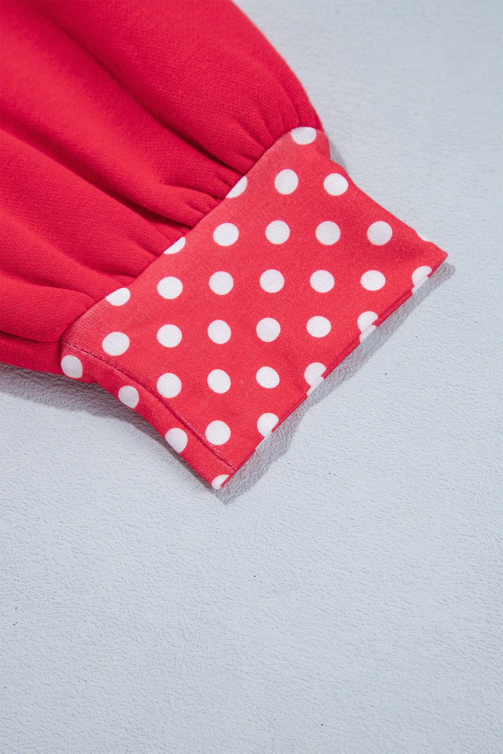 Pink Polka Dot Sweatshirt