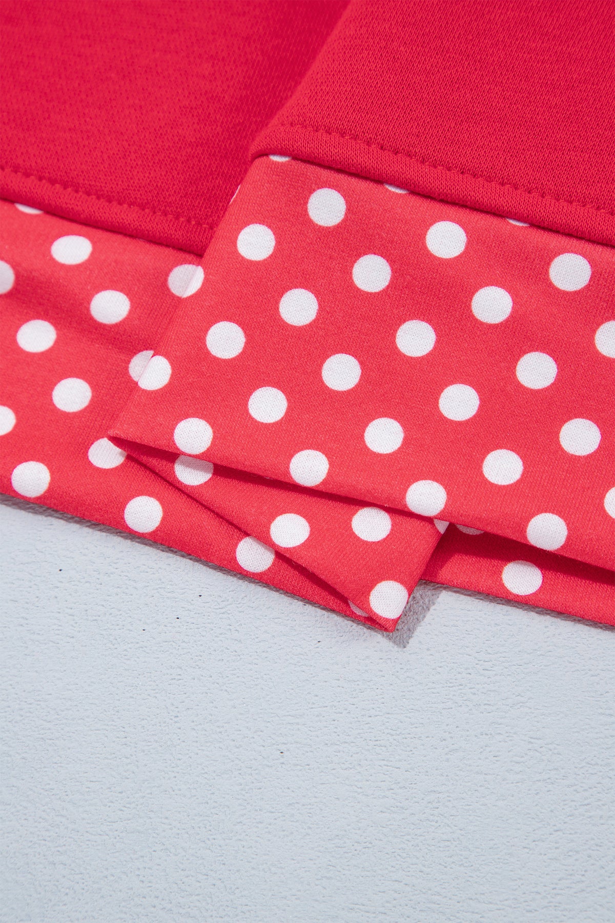 Pink Polka Dot Sweatshirt