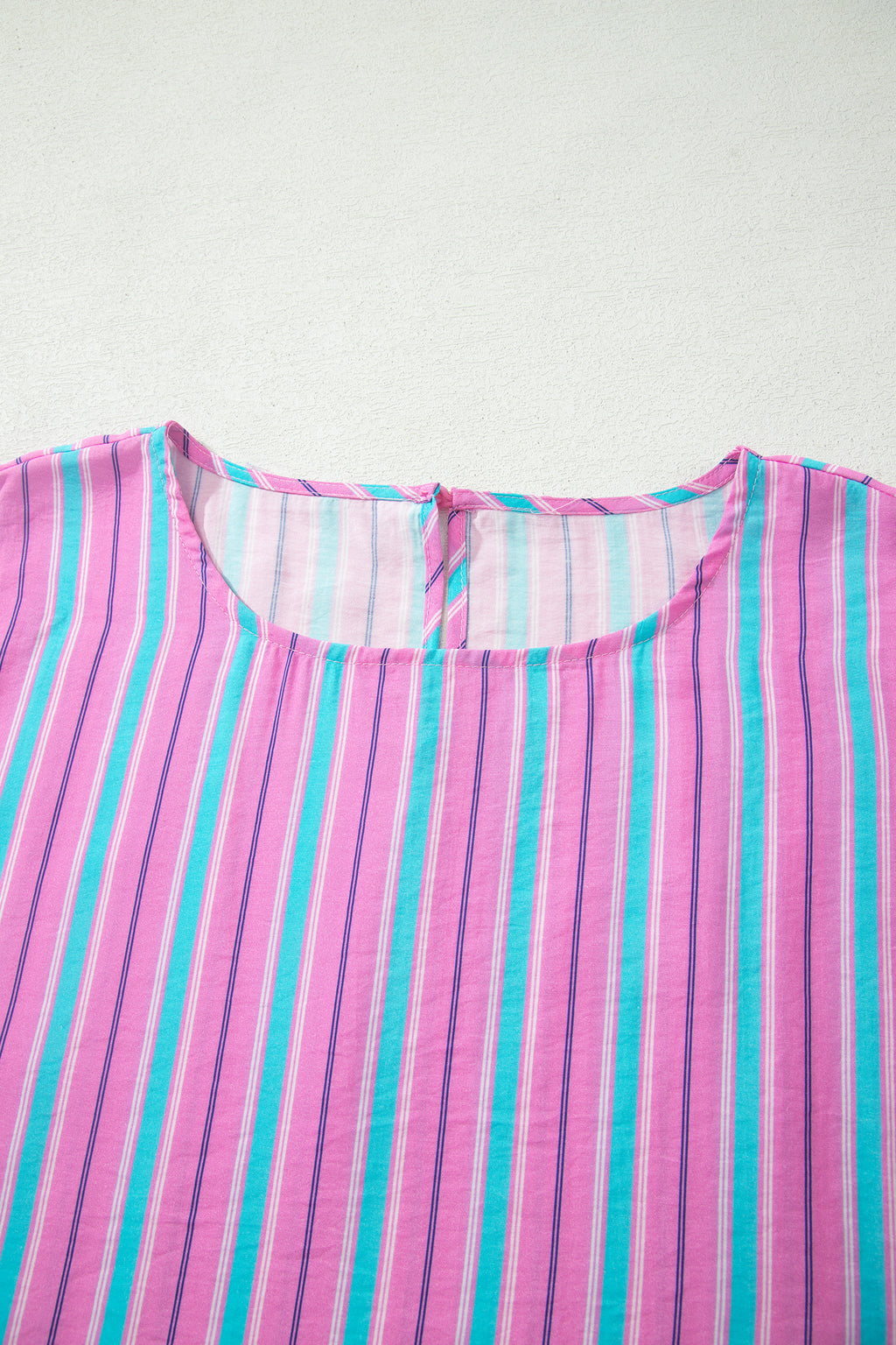Pink Stripe Dolman Short Set