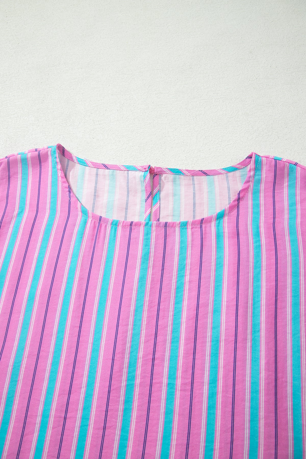 Pink Stripe Dolman Short Set