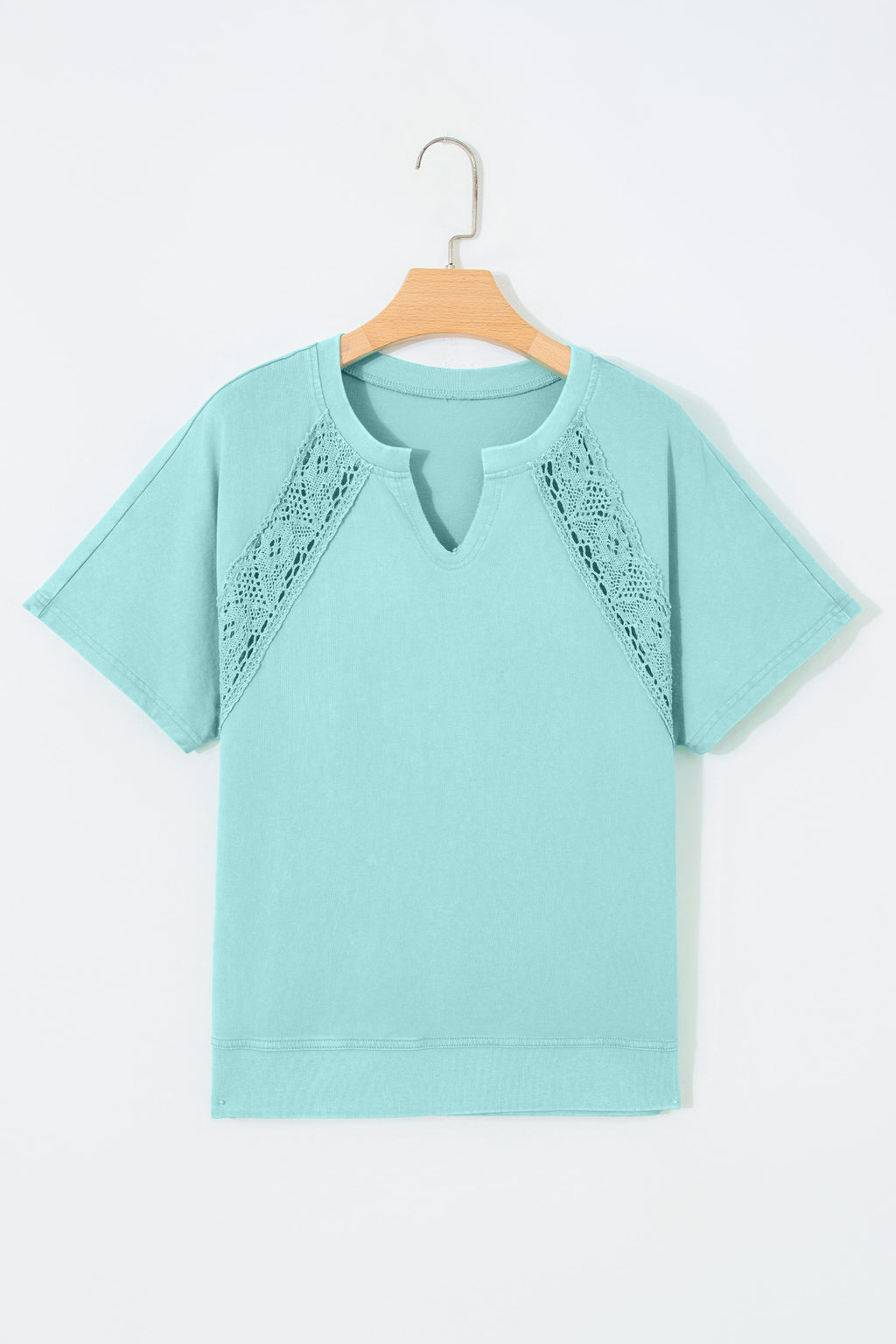 Pink Raw Patchwork Tee