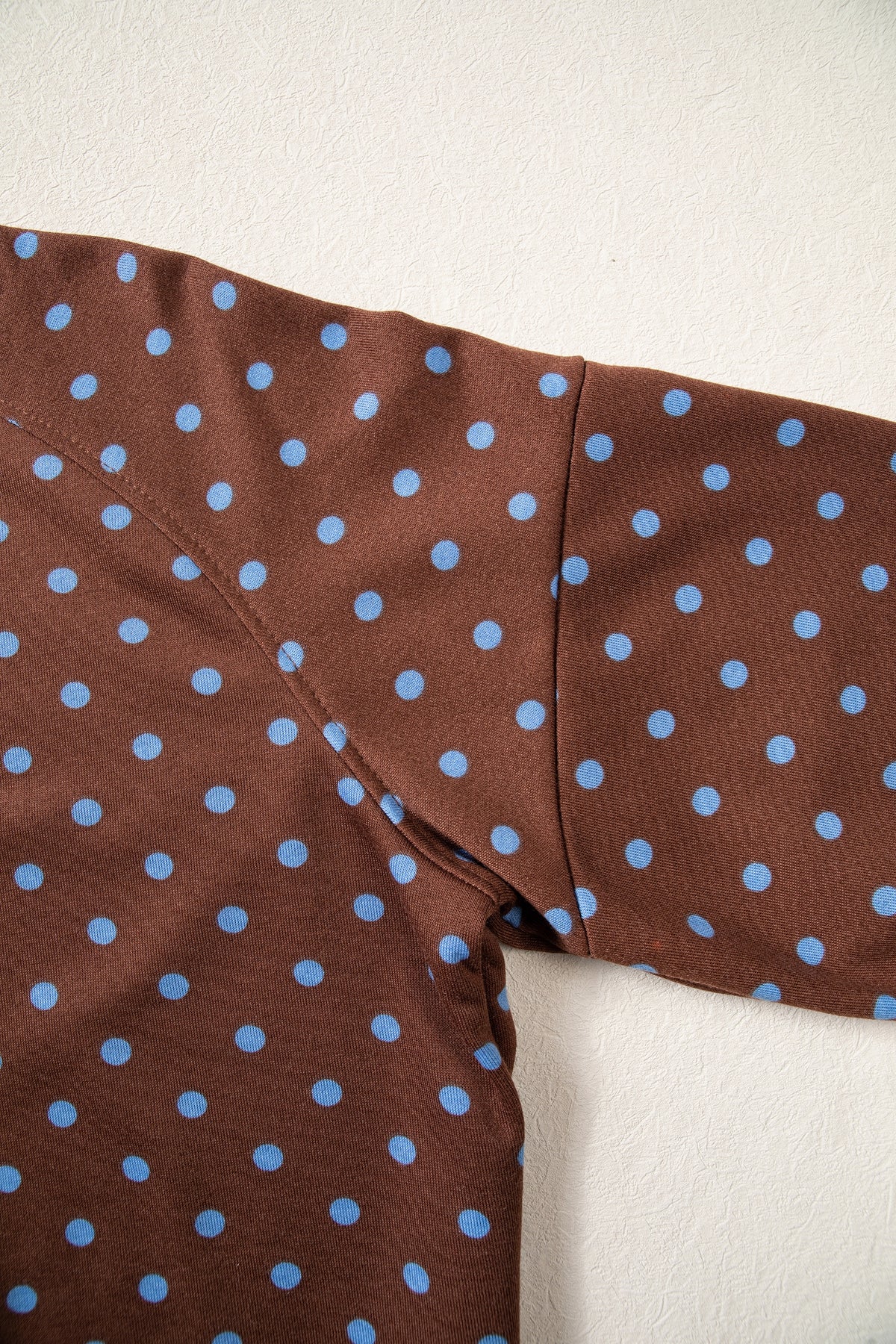 Red Polka Dot Drawstring Wide Leg Long Sleeve Top Pant Set