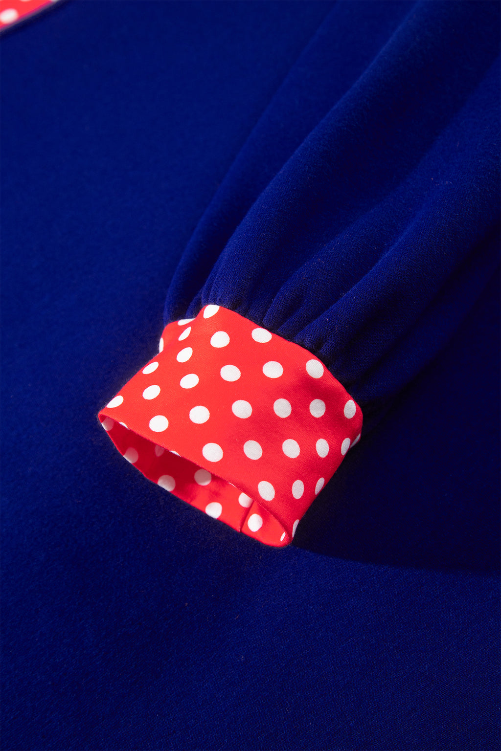 Pink Polka Dot Sweatshirt