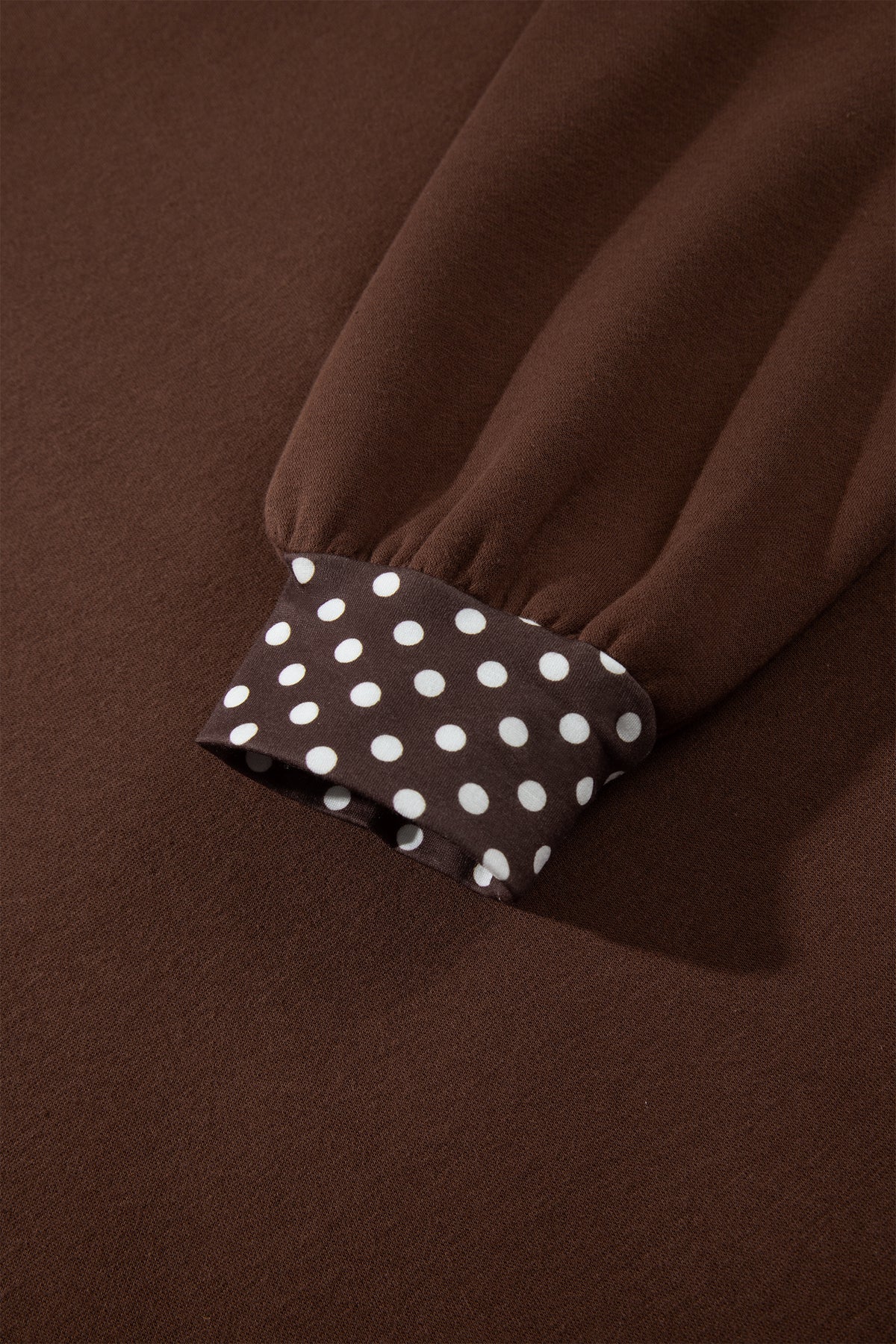Pink Polka Dot Sweatshirt