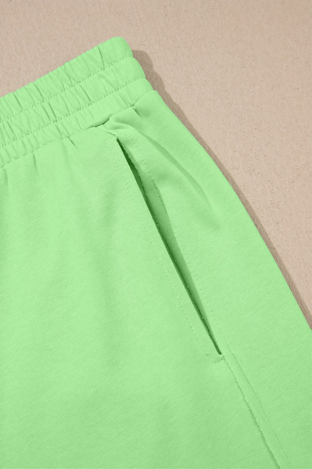 Sachet Pink Solid Pocketed Casual Pants 2pc Set