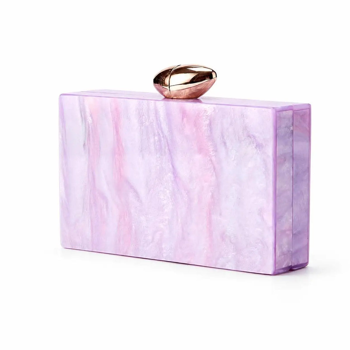 Purple Acrylic Luxury Box Clutch Bag Wedding Chain Handbag For Women Evening Bags Chic Party Shoulder Crossbody Bags Ladies Dinner Dress Purses