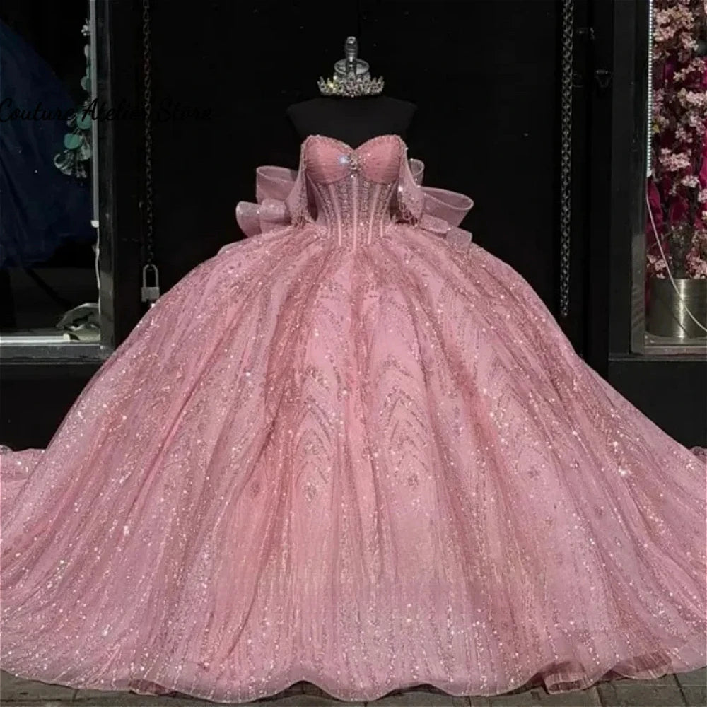 Light Pink Ball Gown