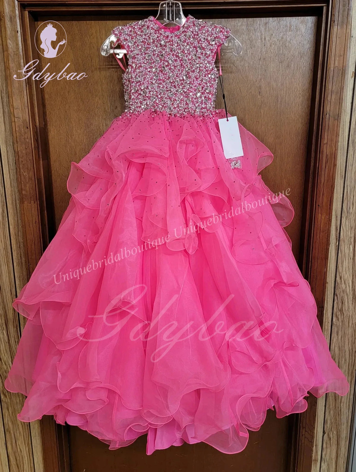 Sleeveless Lace Tulle Floor Length Gown