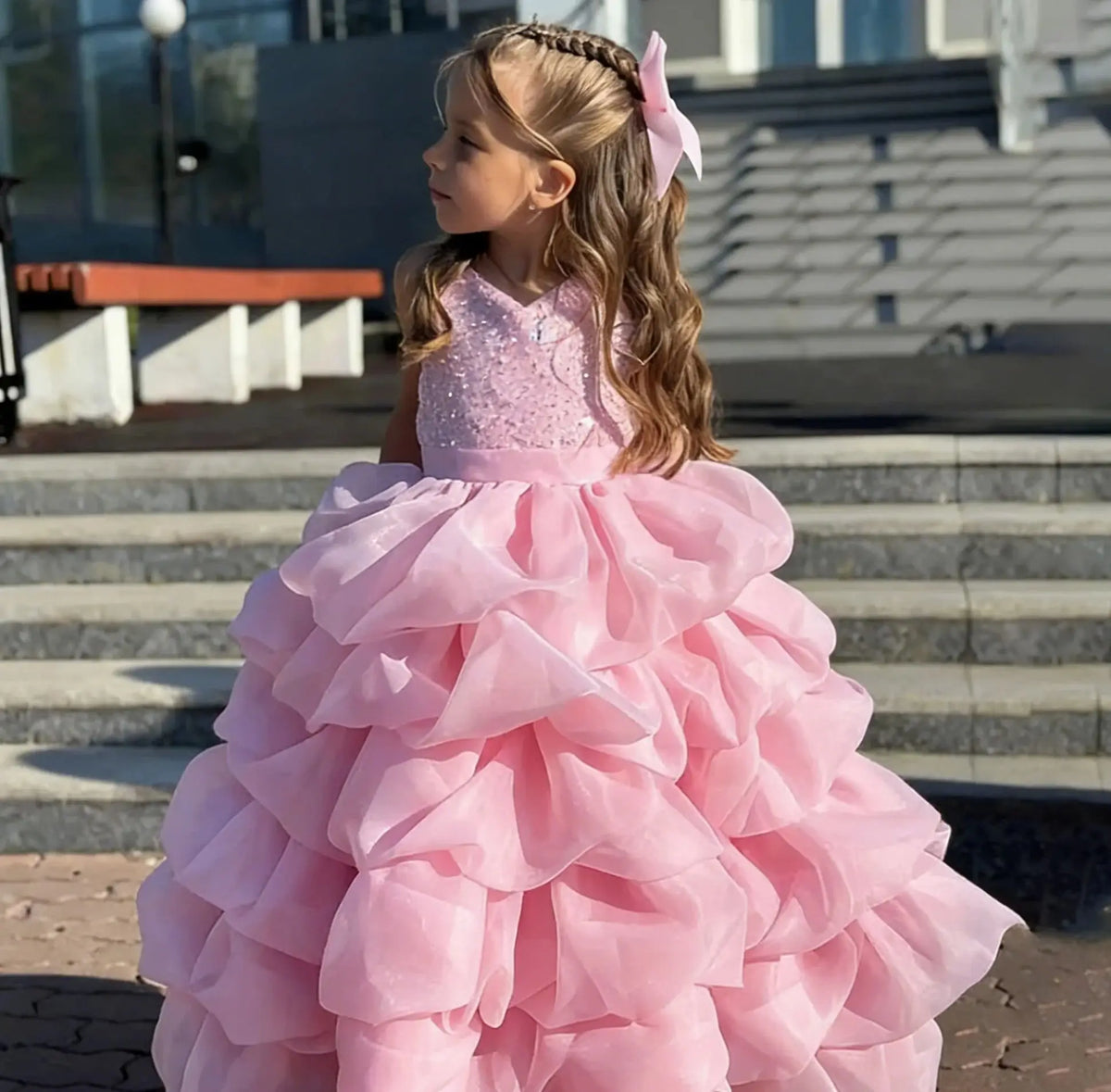 Custom Flower Girl Dress