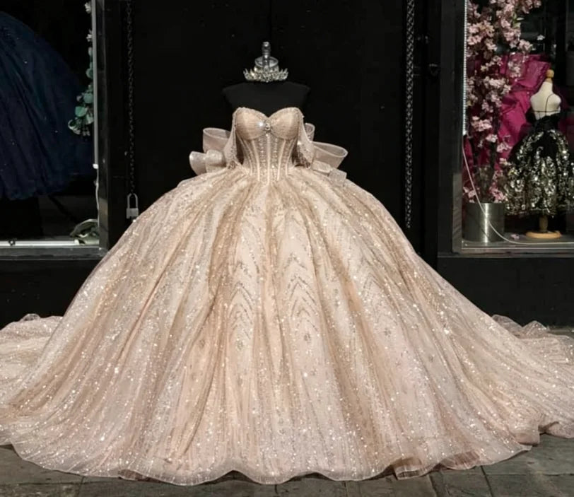Light Pink Ball Gown