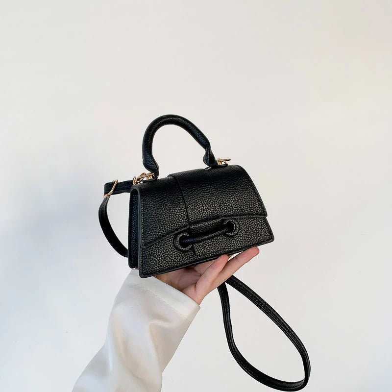Solid Simple Handbag 2025 New Versatile Ins Style Single-shoulder Crossbody Bag, Small Square Bag, Korean Version for Women