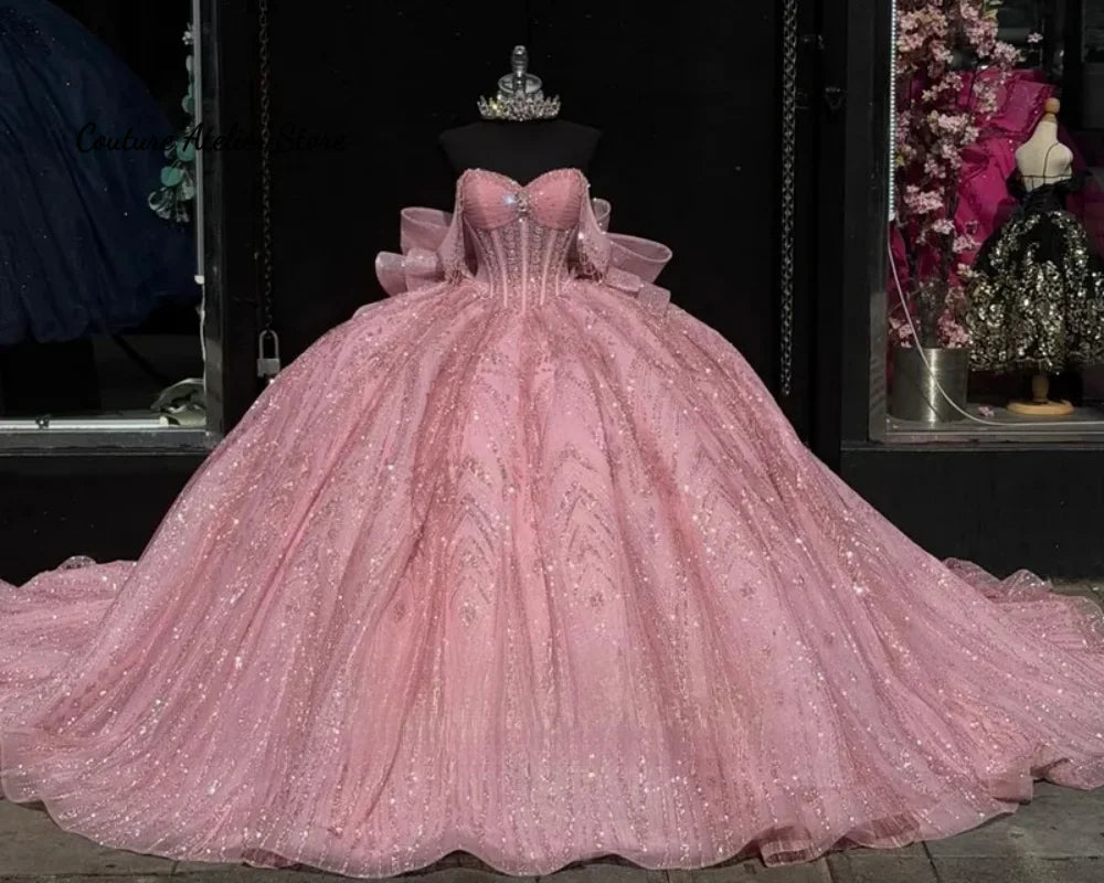 Light Pink Ball Gown