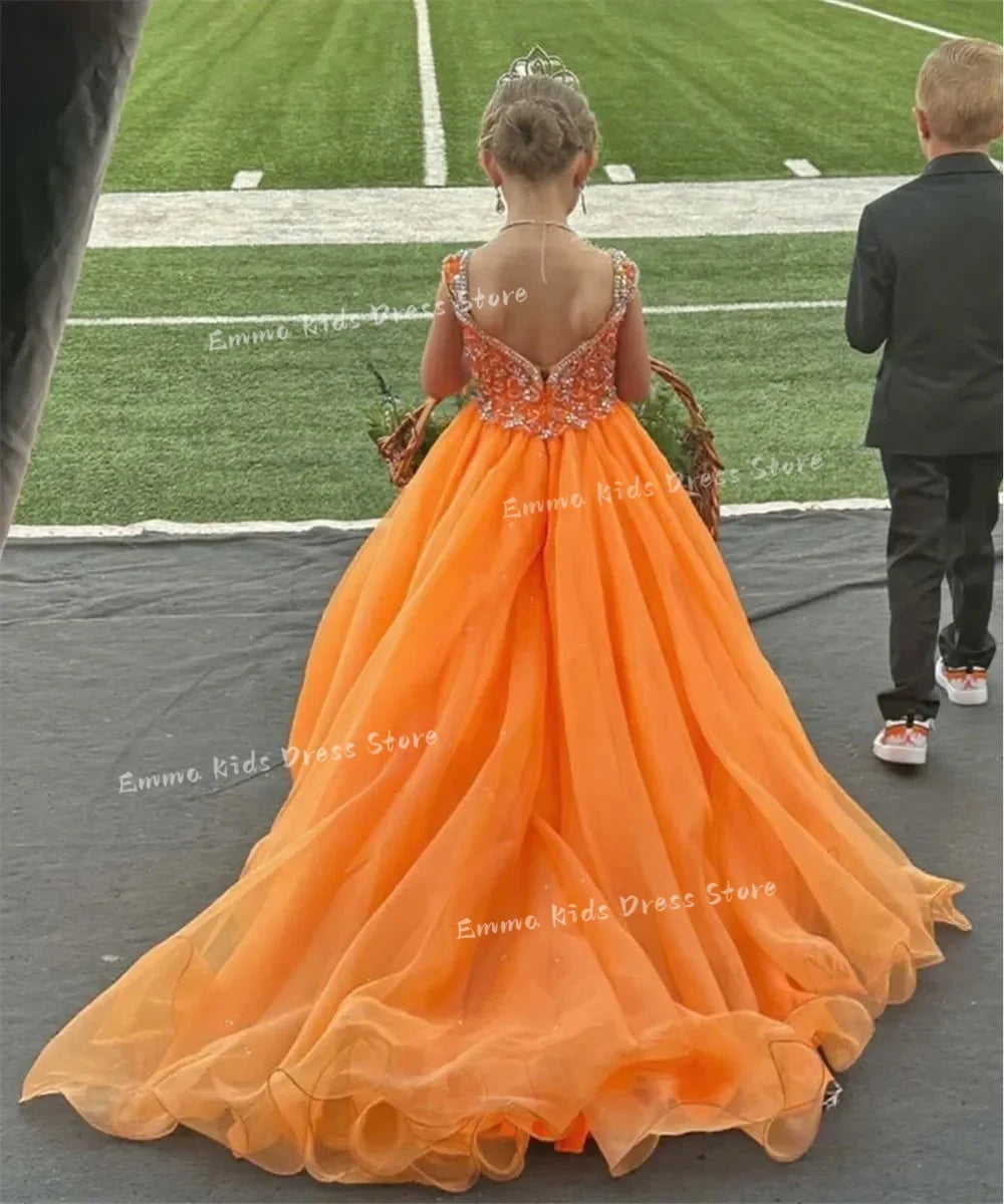 Elegant Floral Princess Dress
