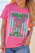 Margaritas Made Me Do It Graphic Shirt