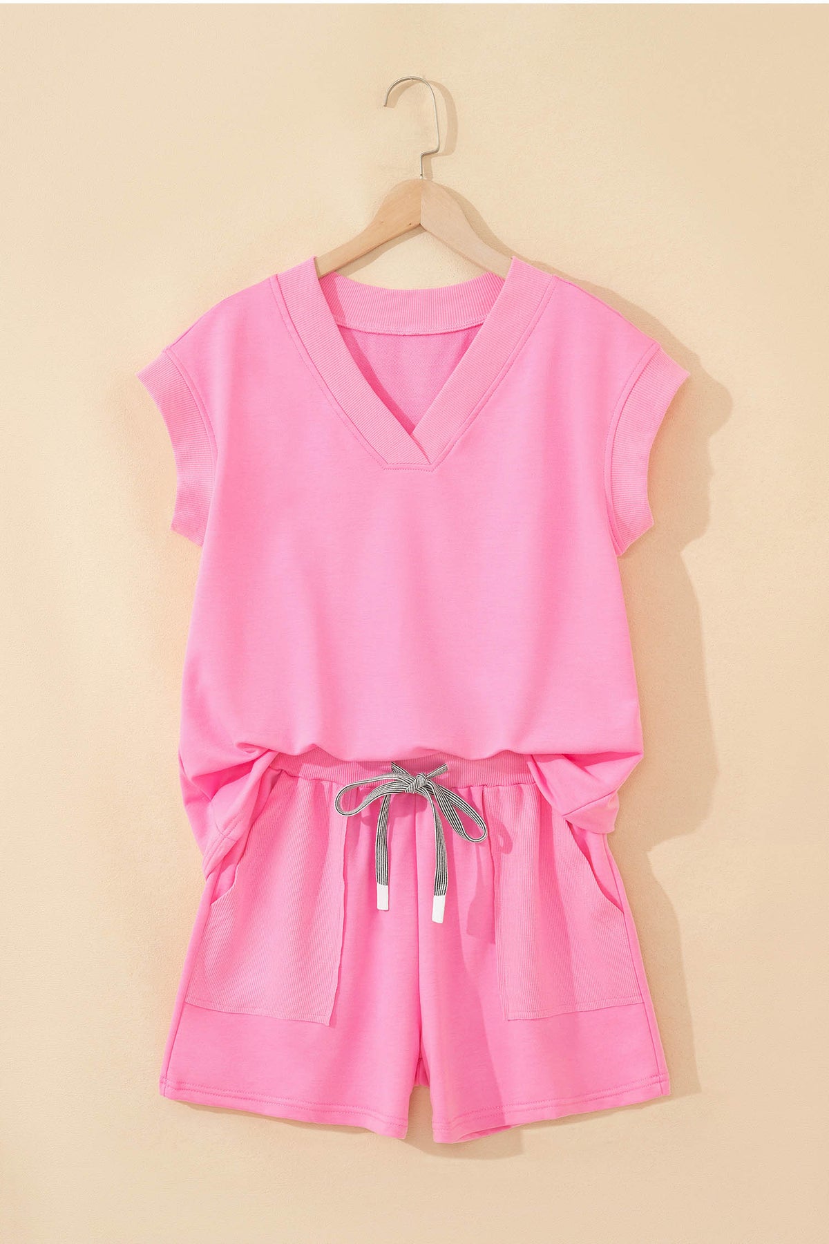 Sachet Pink Shorts 2pcs Set