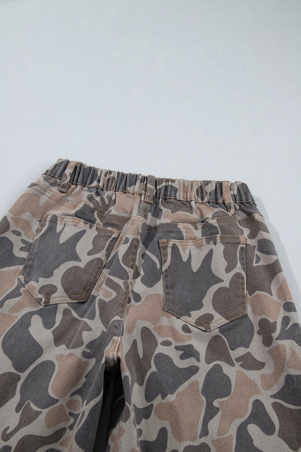 Multicolour Camouflage Shift Ankle Length Jeans