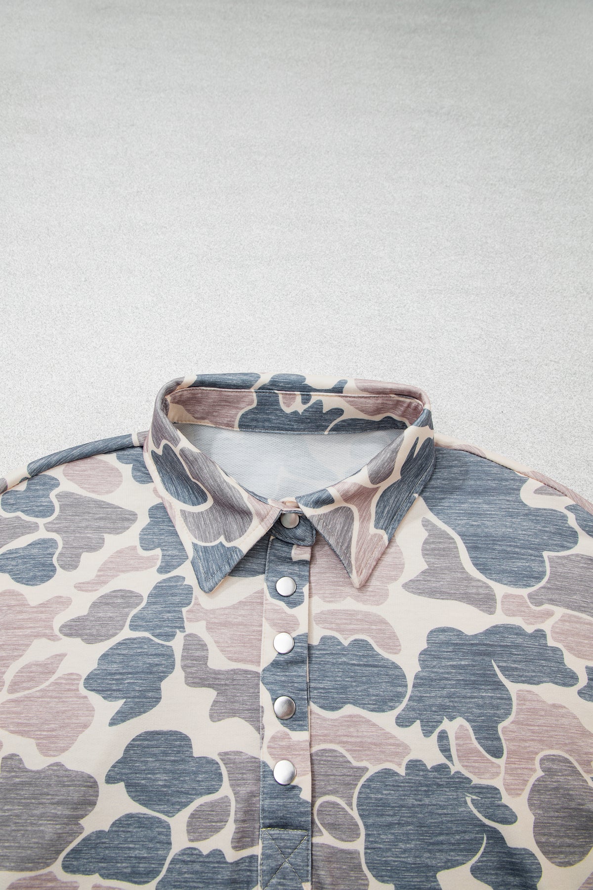 Casual Camouflage Pullover Sweatshirt