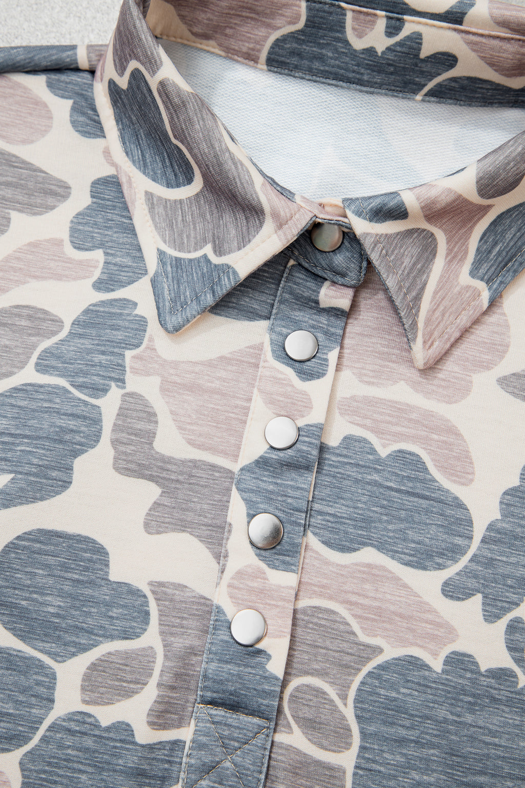 Casual Camouflage Pullover Sweatshirt
