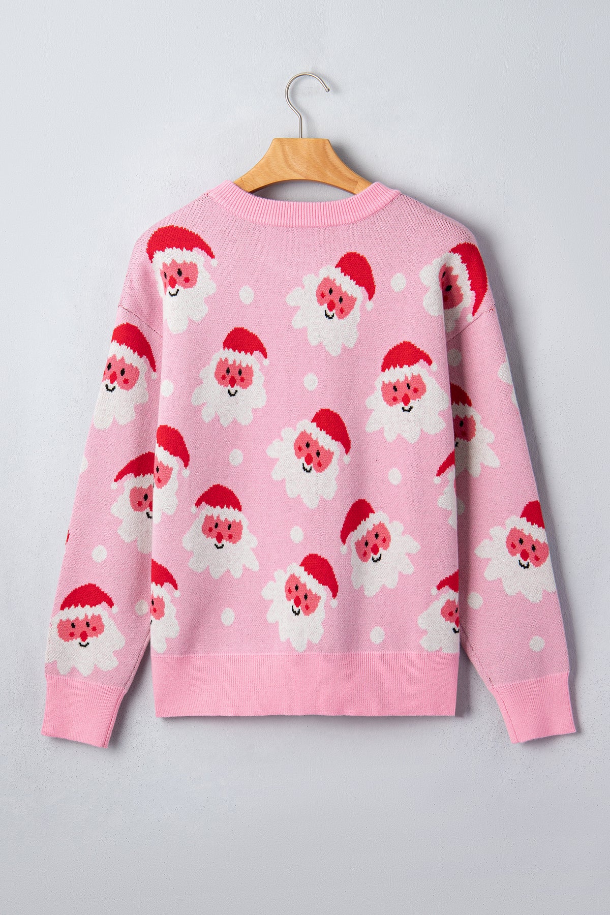 Cartoon Santa Pattern Sweater