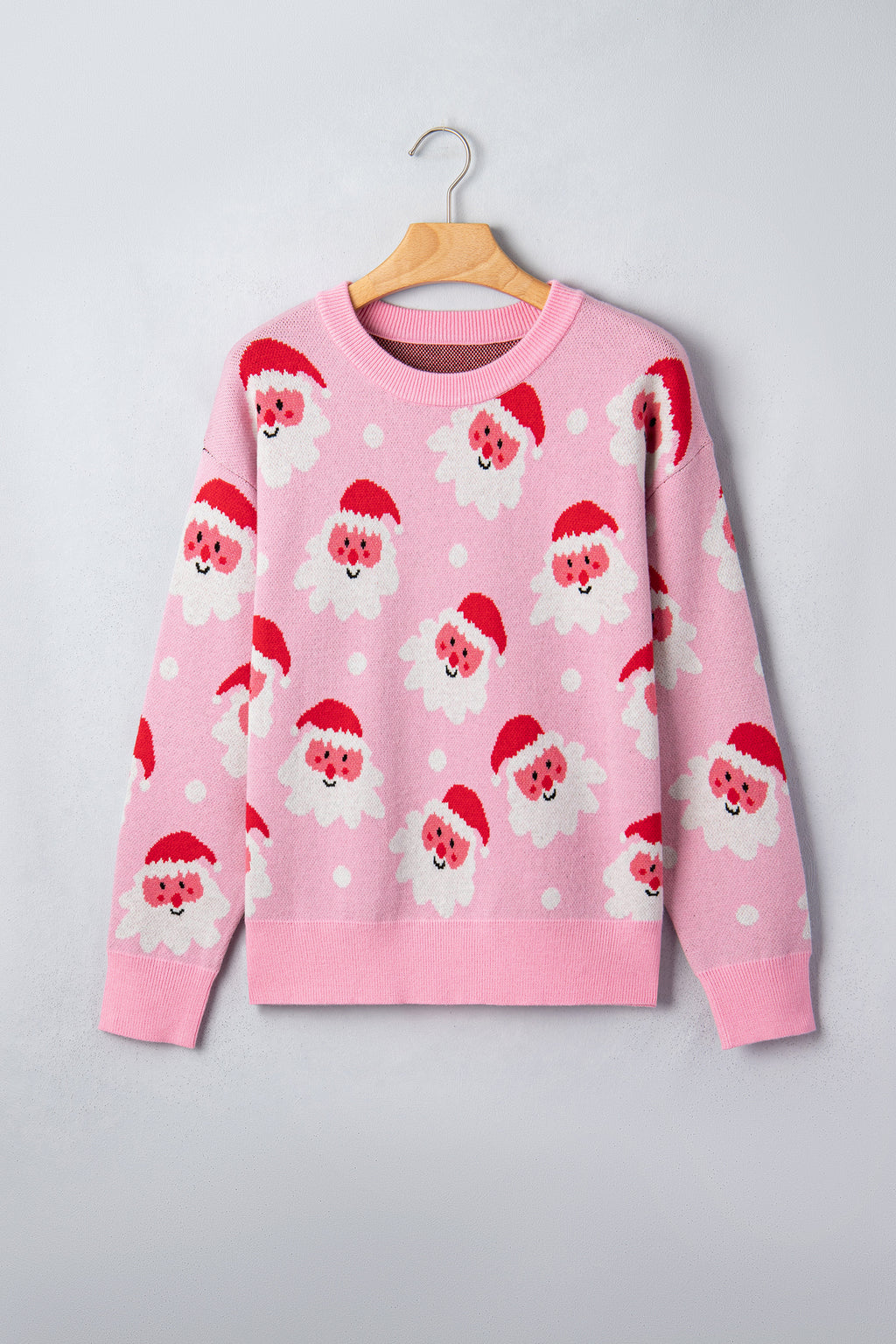 Cartoon Santa Pattern Sweater